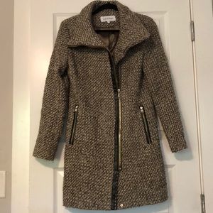 Calvin Klein long zip up jacket